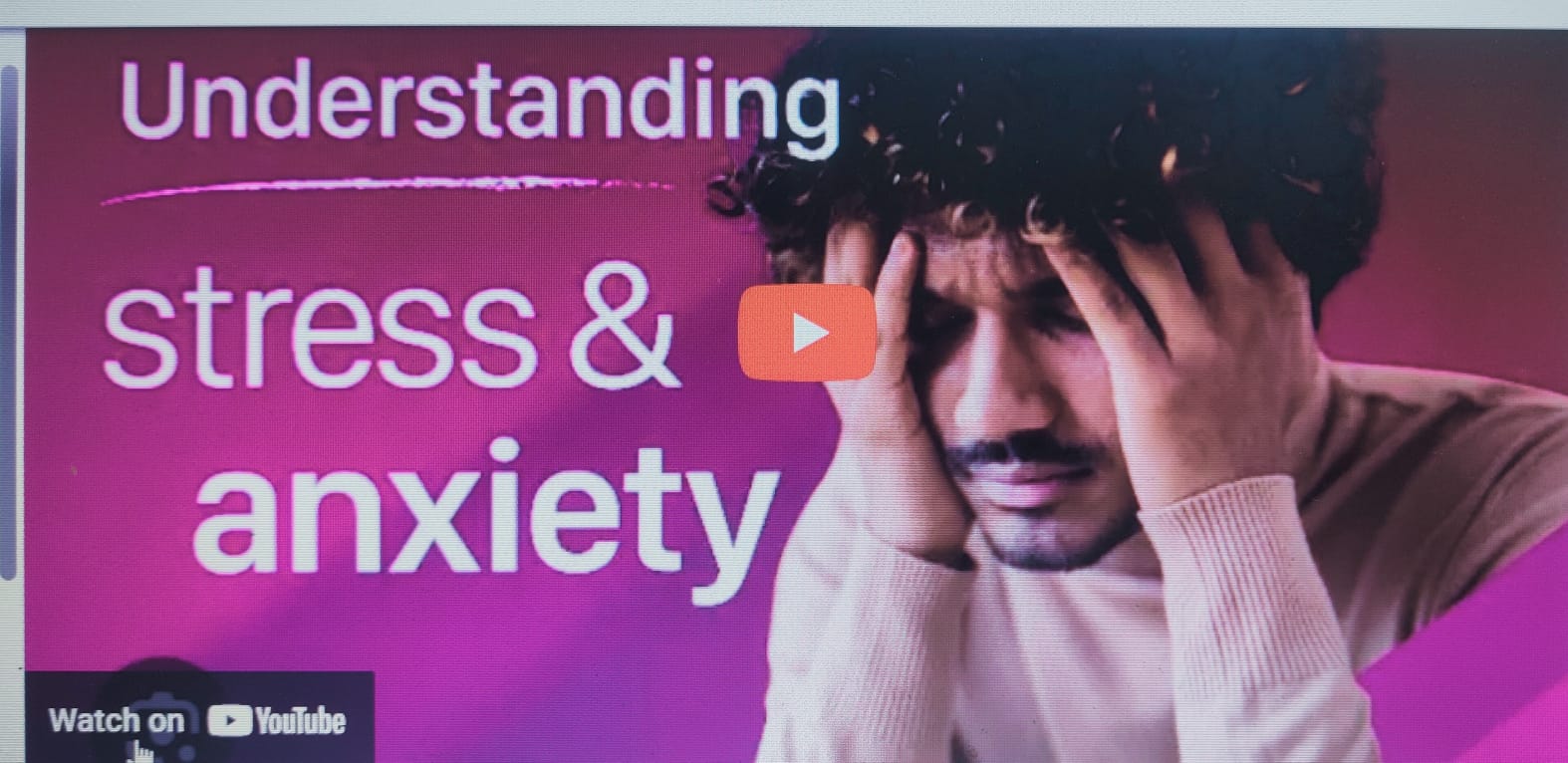 stress and anxiety